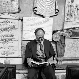 A churchwarden - Bath Abbey, England