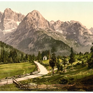 Cima Tosa, Monet Crozon and Fracinglo, Tyrol, Austro-Hungary