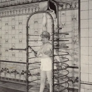 Circular Shower at The Thermal Baths, Aix-les-bains, France