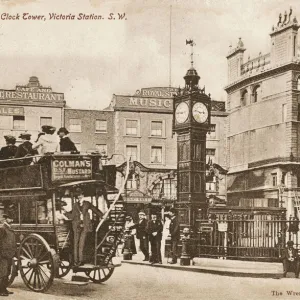 The Clock Tower, Victoria Station, Pimlico, London