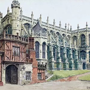 Cloisters and St George's Chapel, Windsor Castle, Berkshire