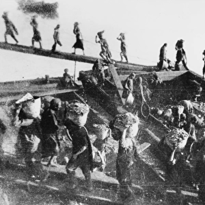 Coaling operation WWI