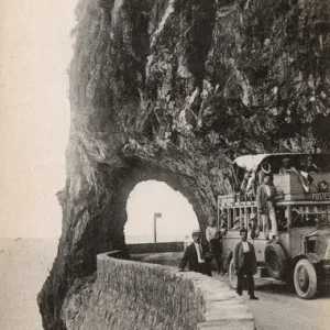 Algerian Coast Road Print, circa 1910s Algerian Coast Road Print, circa 1910s