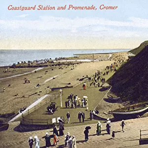 Coastguard Station and Promenade, Cromer, North Norfolk