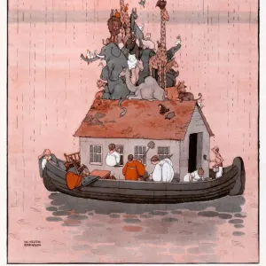 A Complete Wash-out, by William Heath Robinson