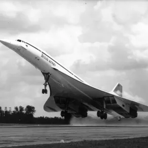 Aeroplanes Photographic Print Collection: Concorde