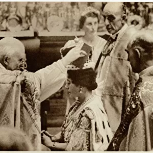 Coronation, receiving the Crown of glory 1937