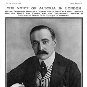 Count Albert Mensdorff-Pouilly, Austro-Hungarian Ambassador