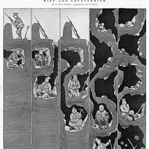 Mine and Countermine by Heath Robinson