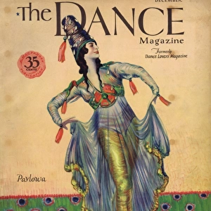 Cover of Dance Magazine December 1925