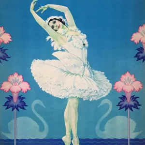 Cover of Dance magazine, January 1929