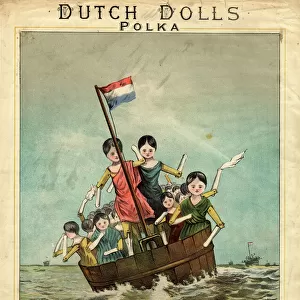 Cover design for Dutch Dolls Polka