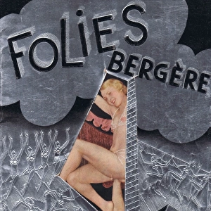 Cover of souvenir brochure for L Usine a Folies