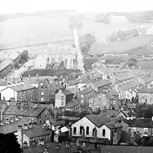 Crawshawbooth looking East, early 1900s