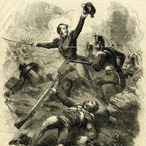 Crimean War, British troops entering the Redan