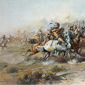The Custer fight
