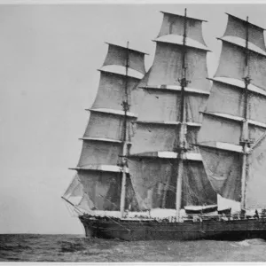 CUTTY SARK AT SEA