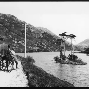 Cycling in Scotland Print: Road to the Isles Loch Eilt Scene Cycling in Scotland Print: Road to the Isles Loch Eilt Scene