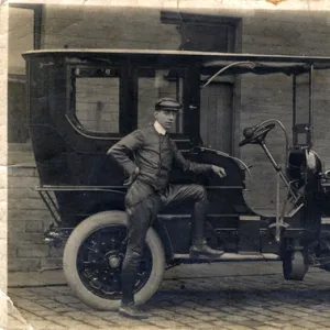 Daimler Vintage Car, Thought to be at Heaton, Yorkshire