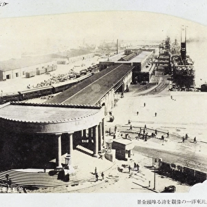 Dalian, China - The Harbour and Railway Depot