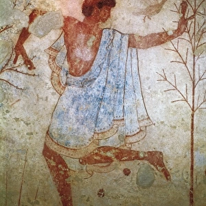 Dancer. Tricliniums Tomb. Etruscan art