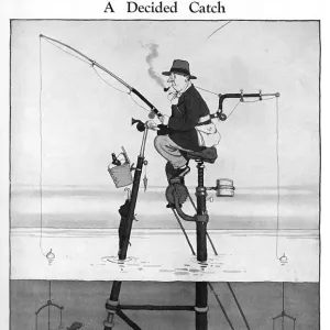 A Decided Catch by William Heath Robinson