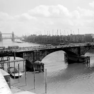 Demolition of London Bridge, London