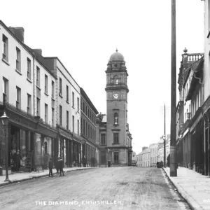 Early 20th Century Enniskillen Street Scene Print