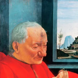 Domenico Ghirlandaio (1449-1494). An Old Man and his Grandso