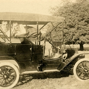 Early Model T Ford Vintage Car, Britain