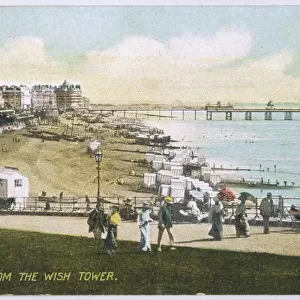 Eastbourne / Beach 1906