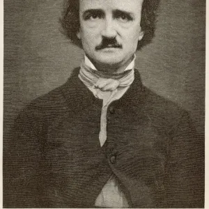 P Metal Print Collection: Edgar Allan Poe