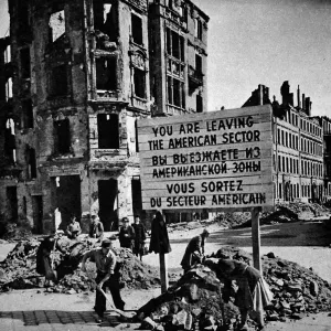 The Edge of the American Sector, Berlin, 1949