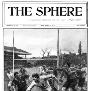 England rugby victory 1914