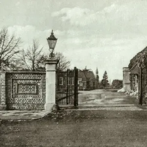 Entrance to Ashford Residential School, Surrey