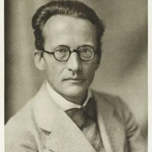 Erwin Schrodinger Print - Austrian Physicist and Quantum Mechanics Pioneer Erwin Schrodinger Print - Austrian Physicist and Quantum Mechanics Pioneer