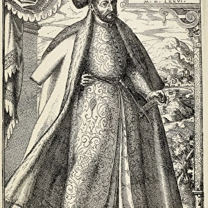 ESTEBAN I BATHORY (1533-1586). King of Poland