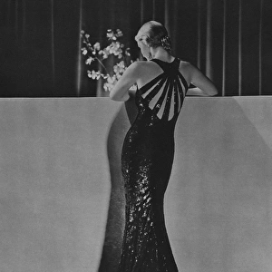 Evening dress by Patrick Perrott, 1934