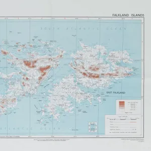 Falkland Islands Mouse Mat Collection: Maps