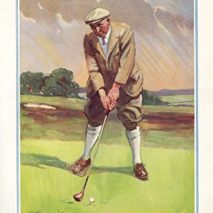 Famous Golfers Caught In The Act. No. 8. Harry Vardon