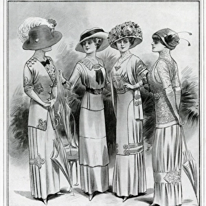 Fashionable clothing 1910