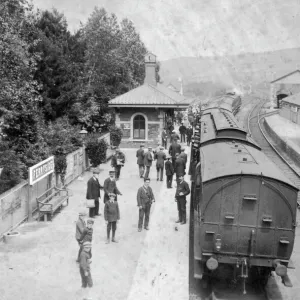 Ferryside Railway Station, Carmarthenshire, South Wales