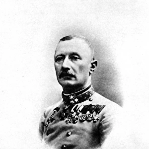 Field Marshal General Oscar Potiorek, Austrian Commander-In-Chief