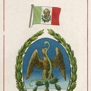 The Flag and Arms of Mexico