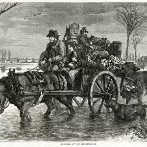 Flooded out in Lincolnshire 1869