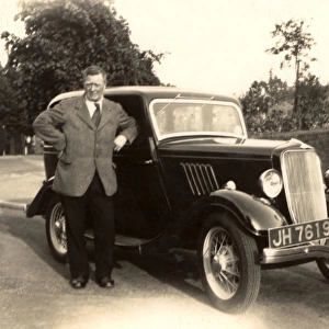 Ford 8 Y Model and owner