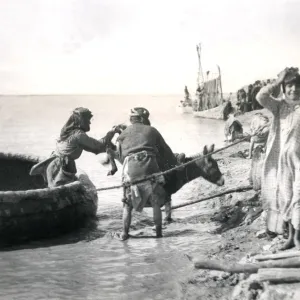 Foreshore at Kut Al Amara, Mesopotamia, WW1