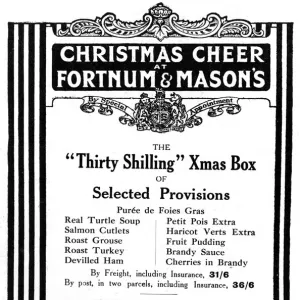 Fortnum & Masons Christmas Box for soldiers, WW1