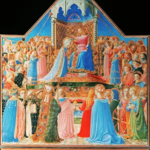 Fra Angelico (1387-1455). The Coronation of the Virgin