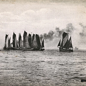 France - Departure of the Herring Fleet - Boulogne-sur-mer